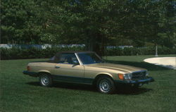 1983 Mercedes-Benz Model 500 SL Convertible Postcard