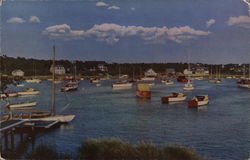 Wychmere Harbor, Harwichport Postcard