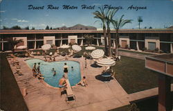 Desert Rose Motor Hotel Postcard