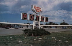 Harold's Motel Postcard