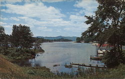 View of Lake George New York Postcard Postcard Postcard