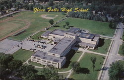 Glens Falls High School New York Postcard Postcard Postcard