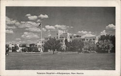 Veterans Hospital Postcard