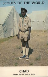 1968 Scouts of the World: Chad Postcard