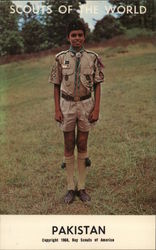 1968 Scouts of the World: Pakistan Postcard