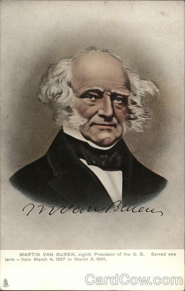 Martin Van Buren, Eighth President Of The U.s. Served One Term - From ...