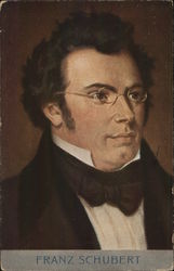 Franz Schubert Postcard