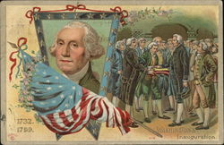 Washington's Inauguration Postcard