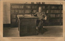 Uncle Henry Wallace, Editor of Wallaces' Farmer Postcard