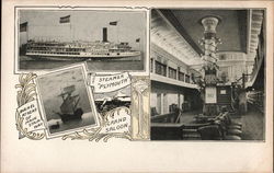 Steamer Plymouth Postcard