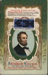 Lincoln's Emancipation Proclamation Presidents Postcard Postcard Postcard