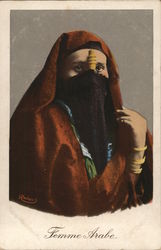 Femme Arabe Postcard