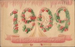 1909--A Happy New Year Postcard