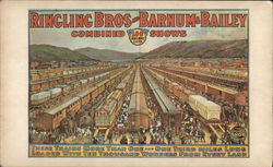 Ringling Bros. and Barnum and Bailey Combined Shows Postcard