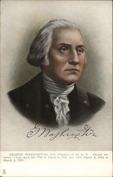 Portrait of George Washington Postcard