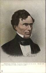 Franklin Pierce Presidents Postcard Postcard Postcard