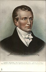 James Monroe Postcard