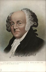 John Adams Presidents Postcard Postcard Postcard