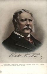 Chester A. Arthur Postcard