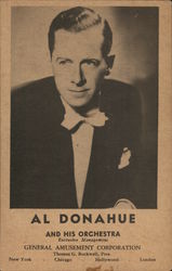 Al Donahue and His Orchestra Postcard