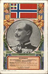 Haakon VII, Monarch of Norway Postcard