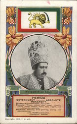 Mohammed Ali Shah, Monarch of Persia Postcard