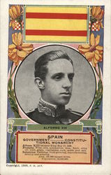 Alfonso XIII, Monarch of Spain Postcard