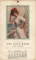 The Dale Bank, Indiana - August, 1910 Postcard Postcard Postcard