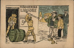 Confiscating Alcohol And Comments Drinking Postcard Postcard Postcard