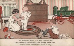 The Studebaker Junior -- A Real Christmas Joy Advertising Postcard Postcard Postcard