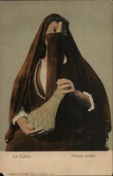 Egyptian Woman Postcard