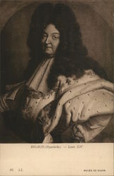 Louis XIV by Rigaud Postcard