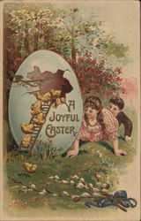 A Joyful Easter Postcard