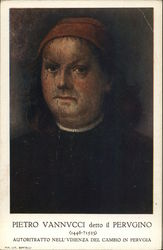 Pietro Vannucci Detto if Pervgino Postcard