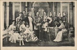 Portrait of German Royalty Postcard