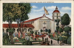 Mission Trails Building San Francisco, CA 1939 San Francisco Exposition Postcard Postcard Postcard