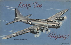 Boeing B-17 Aircraft Postcard Postcard Postcard