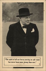 Mr. Churchill Postcard