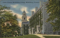 Lower Campus at Middlebury College Postcard