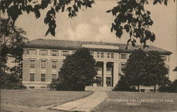 Stockbridge Hall at University of Mass. Amherst, MA Postcard Postcard Postcard