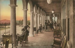 Veranda, Country Club Pinehurst, NC Postcard Postcard Postcard