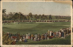 18th Green, Number 2 Championship Course Postcard