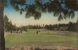 Looking Back from 8th Green, No. 3 Course Postcard