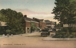 Street Scene Pinehurst, NC Postcard Postcard Postcard