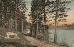 The Drive at the Lake Pinehurst, NC Postcard Postcard Postcard