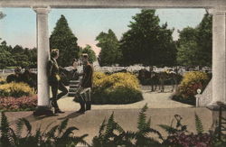 Mounting Block, Carolina Hotel Pinehurst, NC Postcard Postcard Postcard