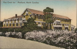 Pine Crest Inn Pinehurst, NC Postcard Postcard Postcard