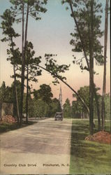 Country Club Drive Postcard