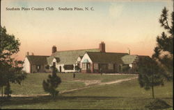 Southern Pines Country Club North Carolina Postcard Postcard Postcard