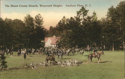 The Moore County Hounds, Weymouth Heights Postcard